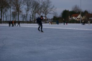 Foto van de ijsbaan, november 2022