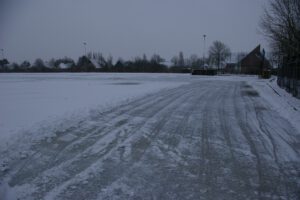 Foto van de ijsbaan, november 2022