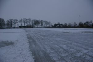 Foto van de ijsbaan, november 2022