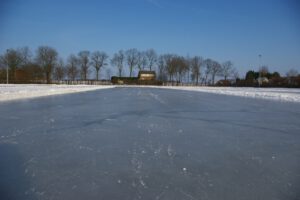 Foto van de ijsbaan, november 2022