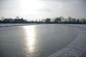Foto van de ijsbaan, november 2022