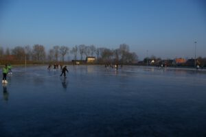 Foto van de ijsbaan, november 2022