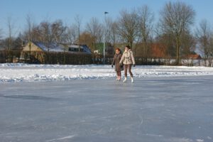 Foto van de ijsbaan, november 2022