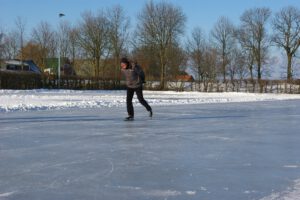 Foto van de ijsbaan, november 2022