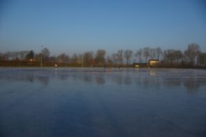 Foto van de ijsbaan, november 2022