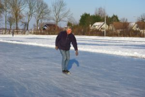 Foto van de ijsbaan, november 2022