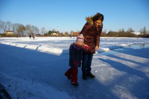 Foto van de ijsbaan, november 2022