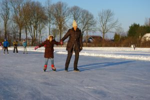 Foto van de ijsbaan, november 2022