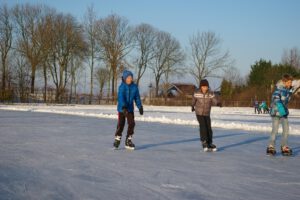 Foto van de ijsbaan, november 2022