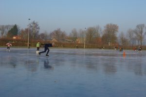 Foto van de ijsbaan, november 2022