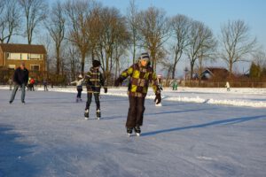 Foto van de ijsbaan, november 2022