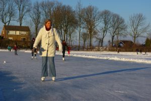 Foto van de ijsbaan, november 2022