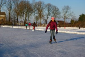 Foto van de ijsbaan, november 2022