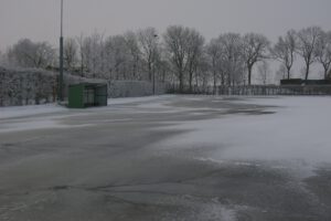 Foto van de ijsbaan, november 2022