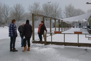 Foto van de ijsbaan, november 2022