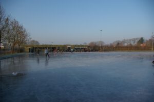 Foto van de ijsbaan, november 2022