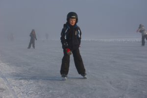 Foto van de ijsbaan, november 2022