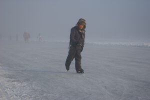 Foto van de ijsbaan, november 2022
