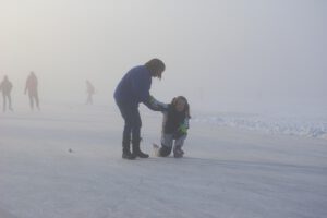 Foto van de ijsbaan, november 2022
