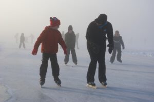 Foto van de ijsbaan, november 2022