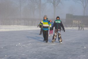 Foto van de ijsbaan, november 2022